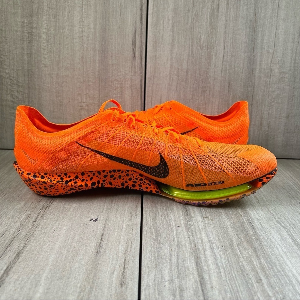 NEW Nike Air ZoomX Victory 2 Electric Safari Pack Track Spikes Men’s Size 15 - Picture 2 of 11